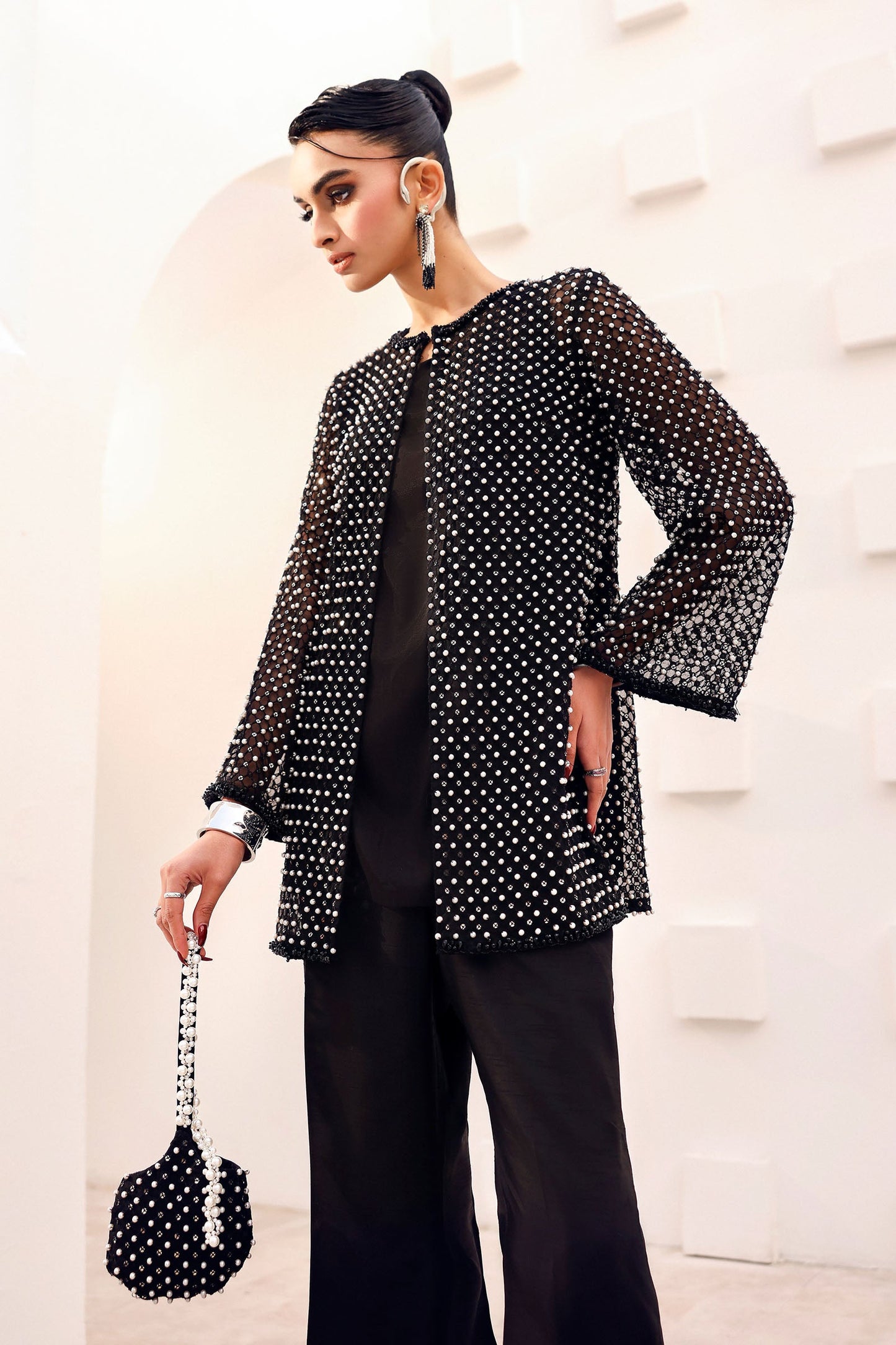 Maria B | Eid Collection 26 | 3 Piece Embroidered Organza Suit