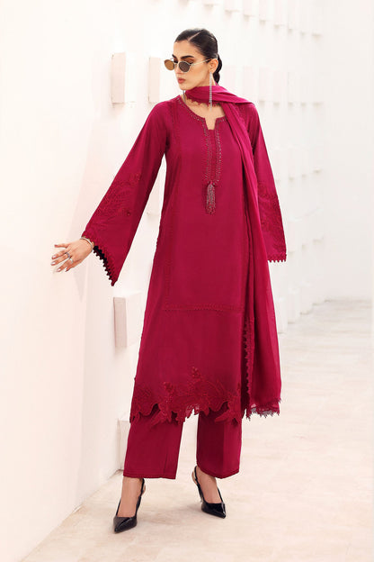 Maria B | Eid Collection Formals 26 | 3 Piece Embroidered Tassel Silk Suit