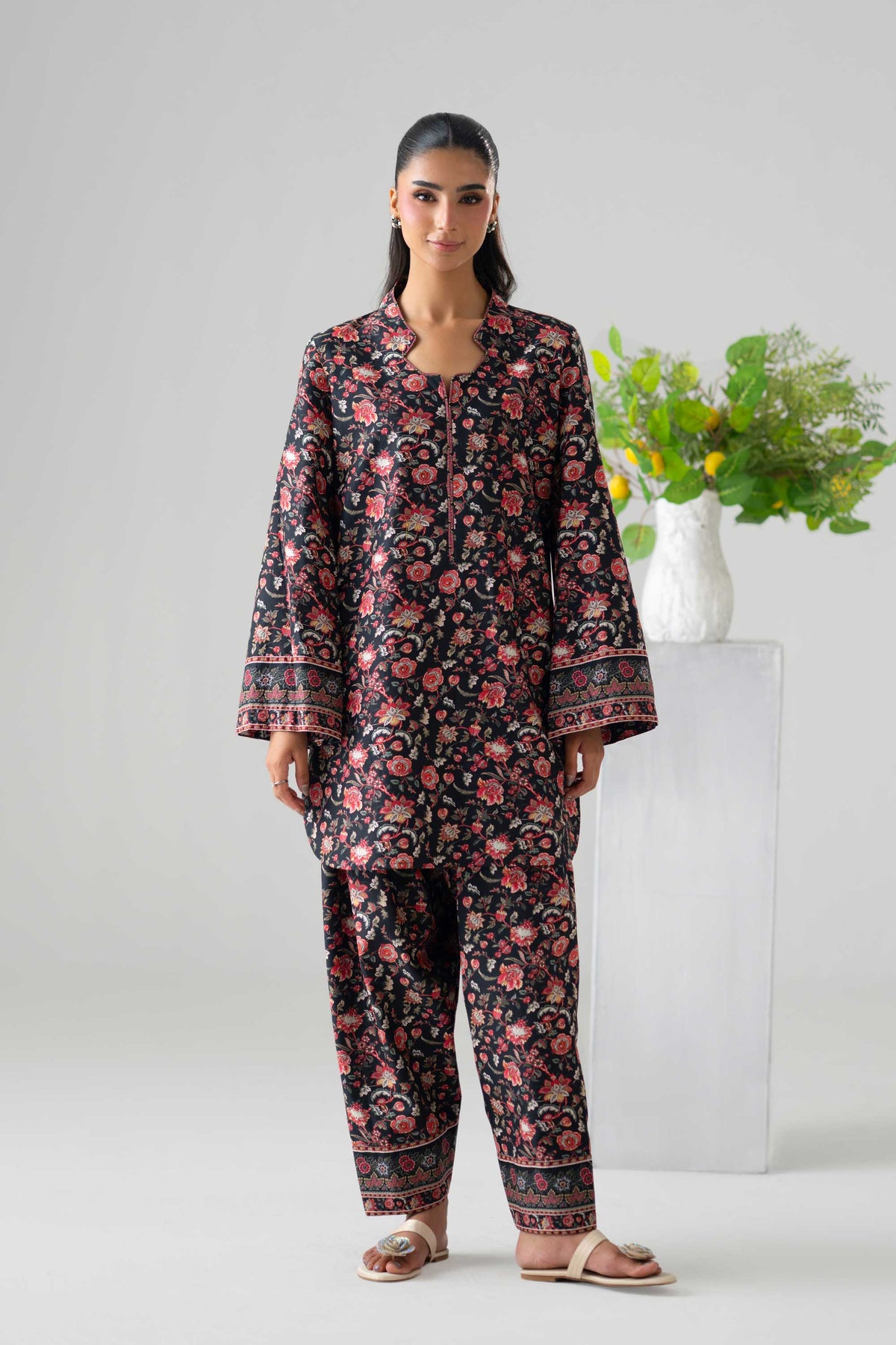 Akbar Aslam | Digital Print Lawn | Ryla