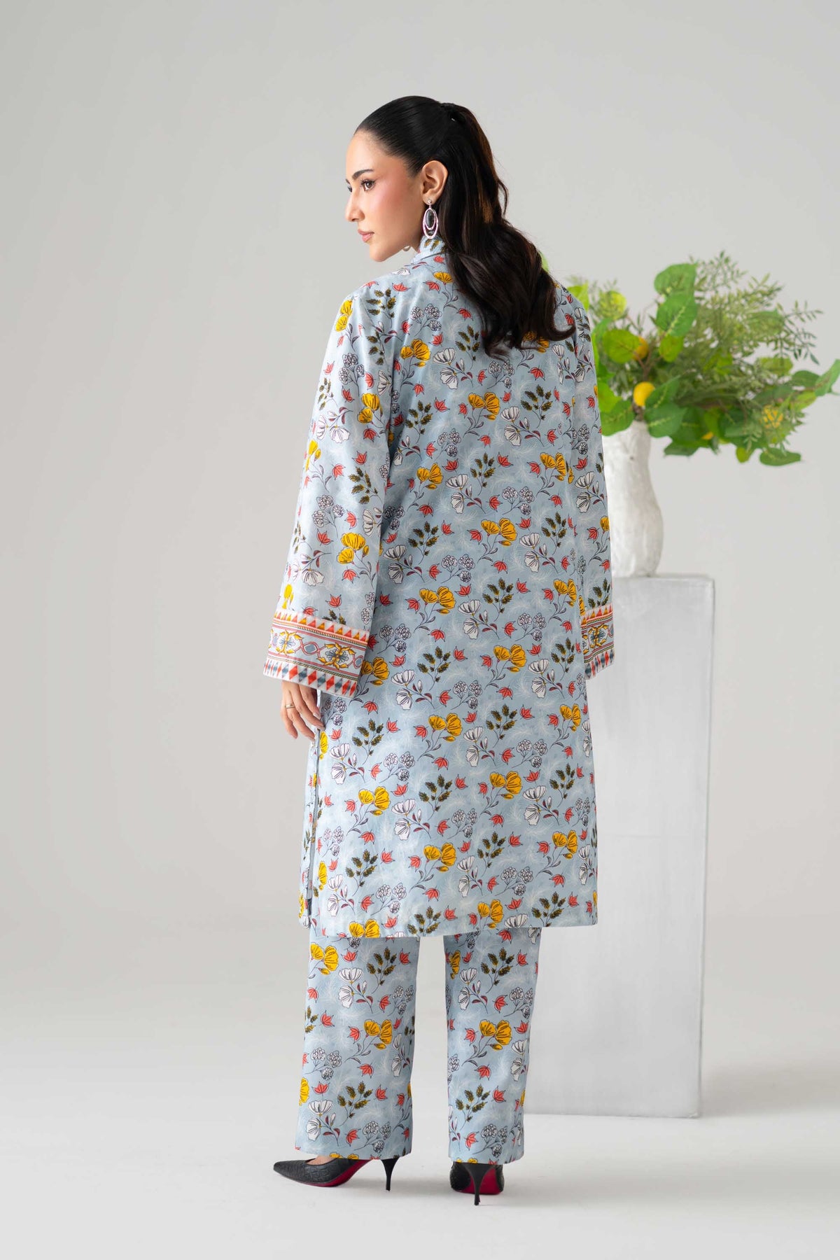 Akbar Aslam | Digital Print Lawn | Nixon