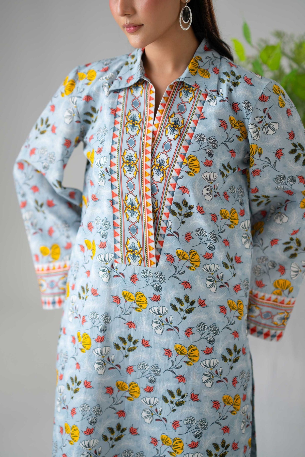 Akbar Aslam | Digital Print Lawn | Nixon