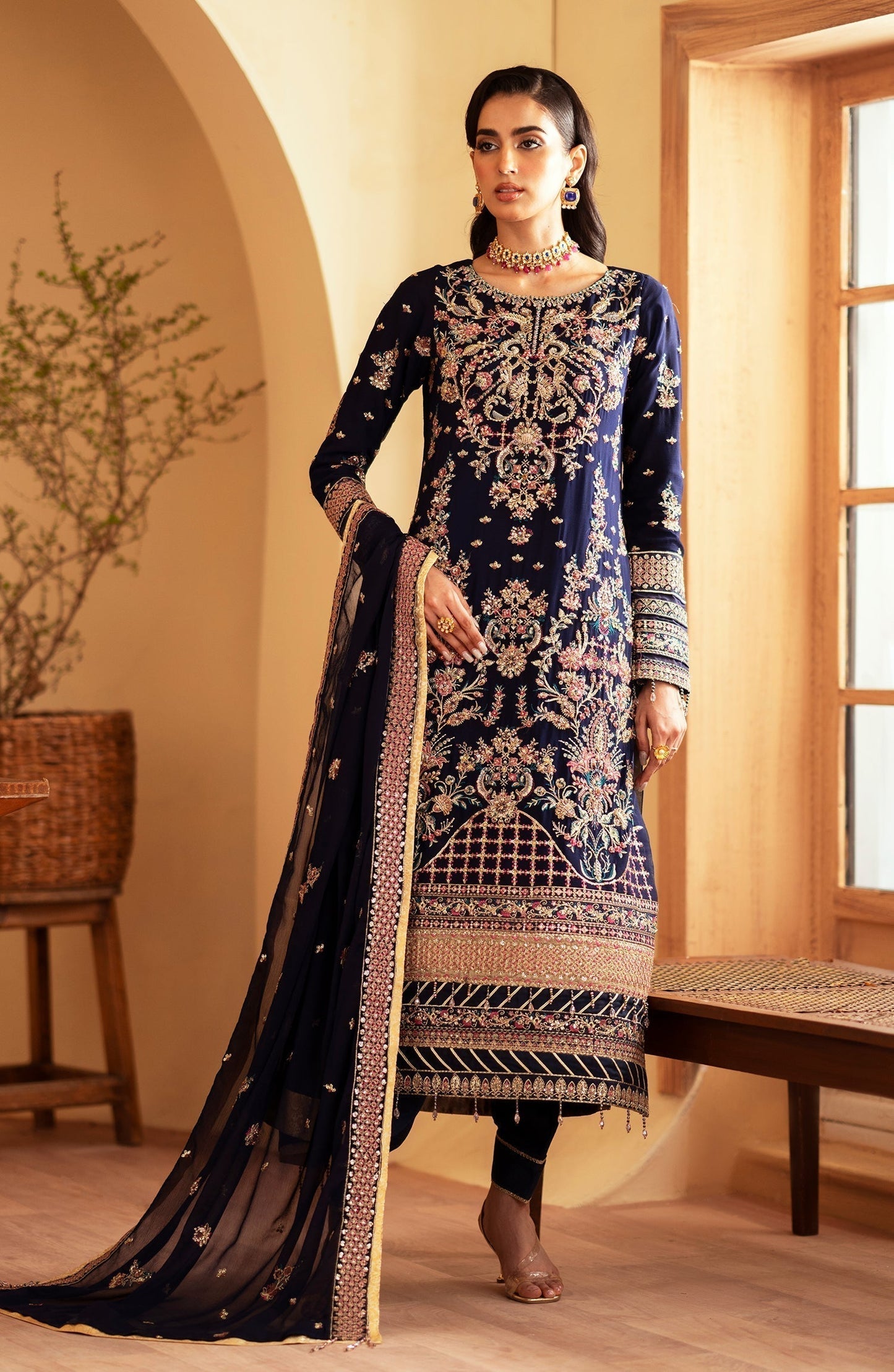 Emaan Adeel | Romansiyyah Luxury Formals 24 | Nageena - House Of Anaya