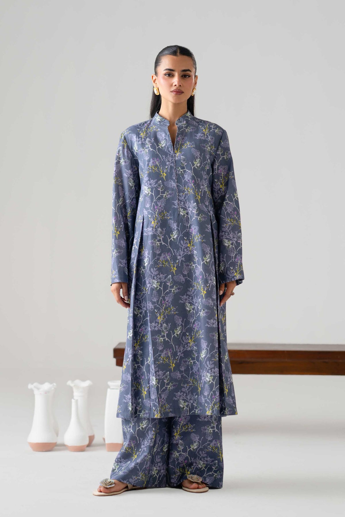 Akbar Aslam | Digital Print Lawn | Kiro