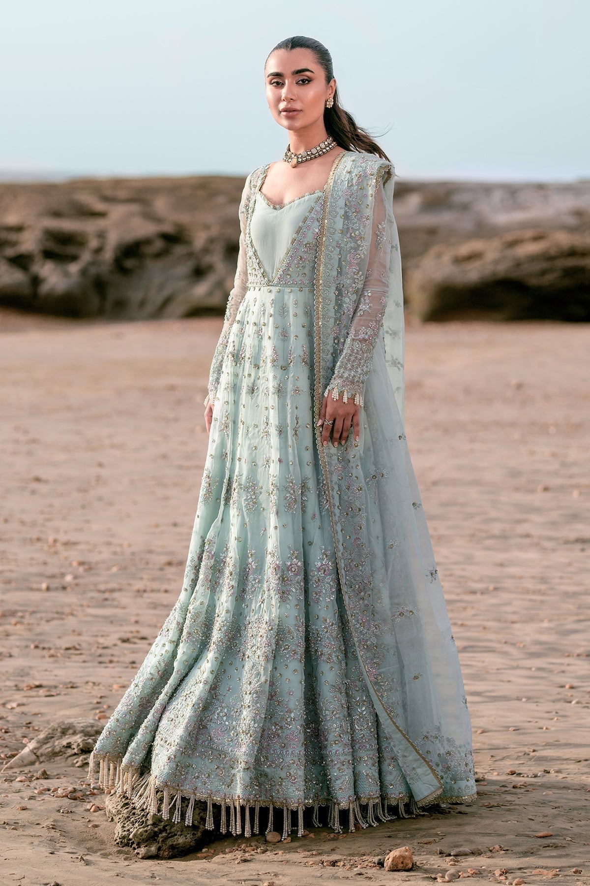 Emaan Adeel | Kamari Reveuse Wedding Formals | LUNYA - House Of Anaya