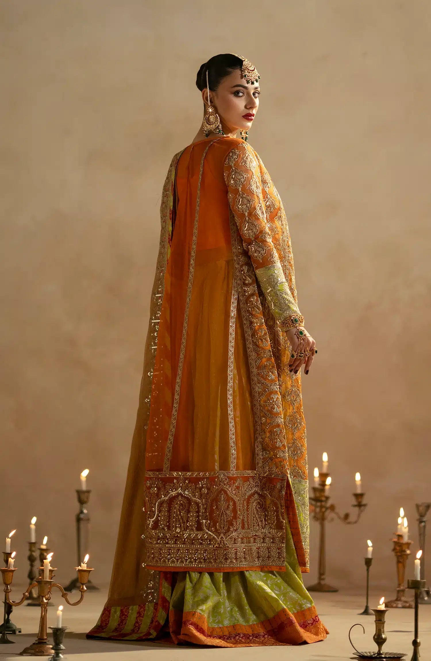 Maryum N Maria | Zamani Beghum Formals 23 | Citrine-(MW23-515) - House Of Anaya