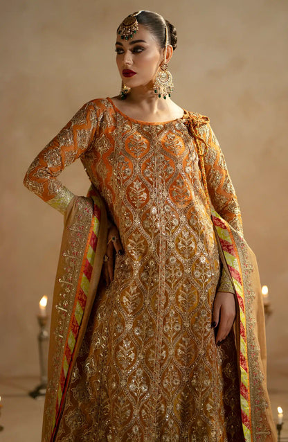 Maryum N Maria | Zamani Beghum Formals 23 | Citrine-(MW23-515) - House Of Anaya