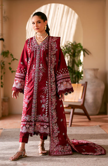 Emaan Adeel | Navaeh Luxury Pret | CERISE - House Of Anaya