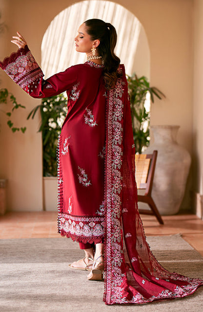 Emaan Adeel | Navaeh Luxury Pret | CERISE - House Of Anaya