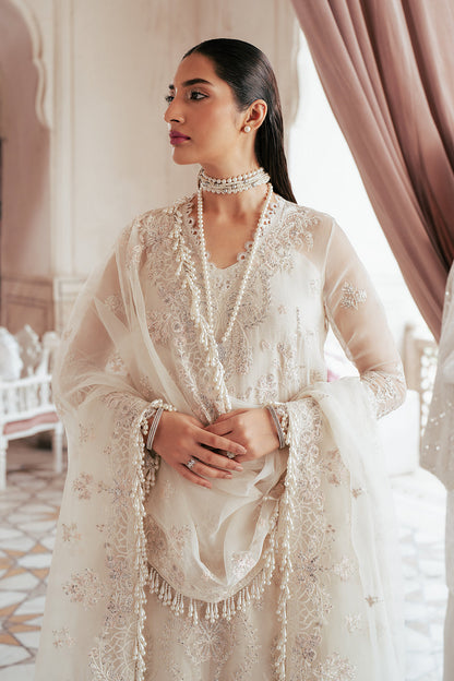 Silsila by Saad Shaikh Embroidered Organza 3Pc Suit D-01 Zahria