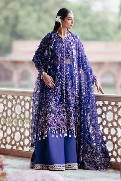 Silsila by Saad Shaikh Embroidered Organz 3Pc Suit D-08 Onara