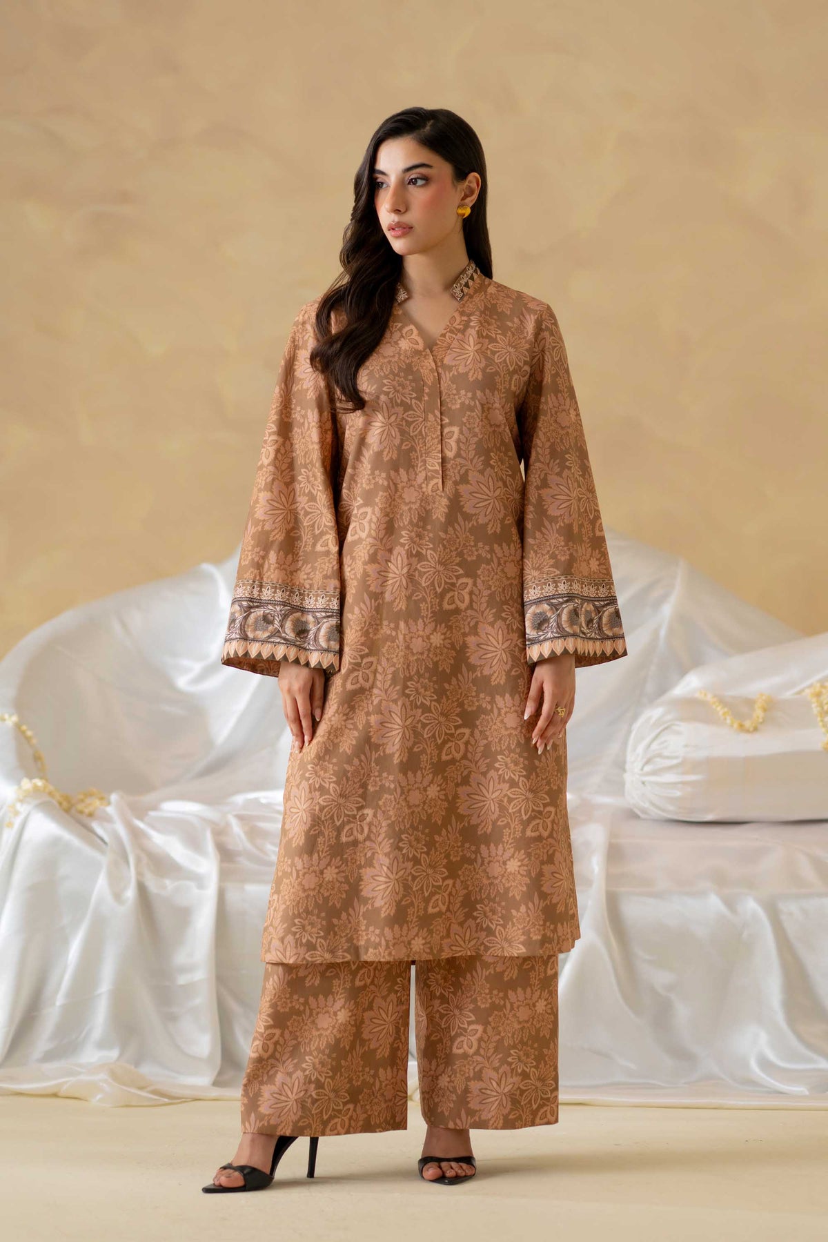 Akbar Aslam | Digital Print Lawn | Tesa