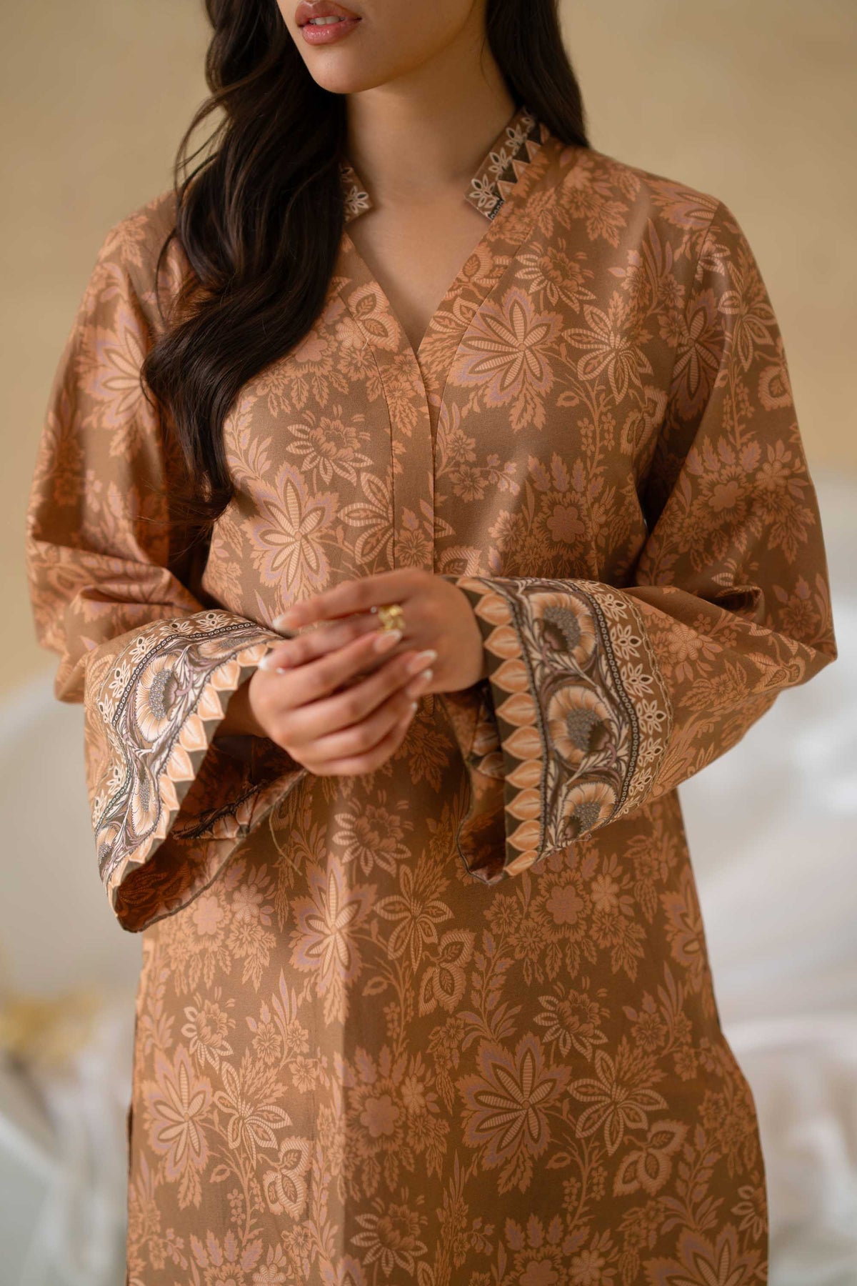 Akbar Aslam | Digital Print Lawn | Tesa