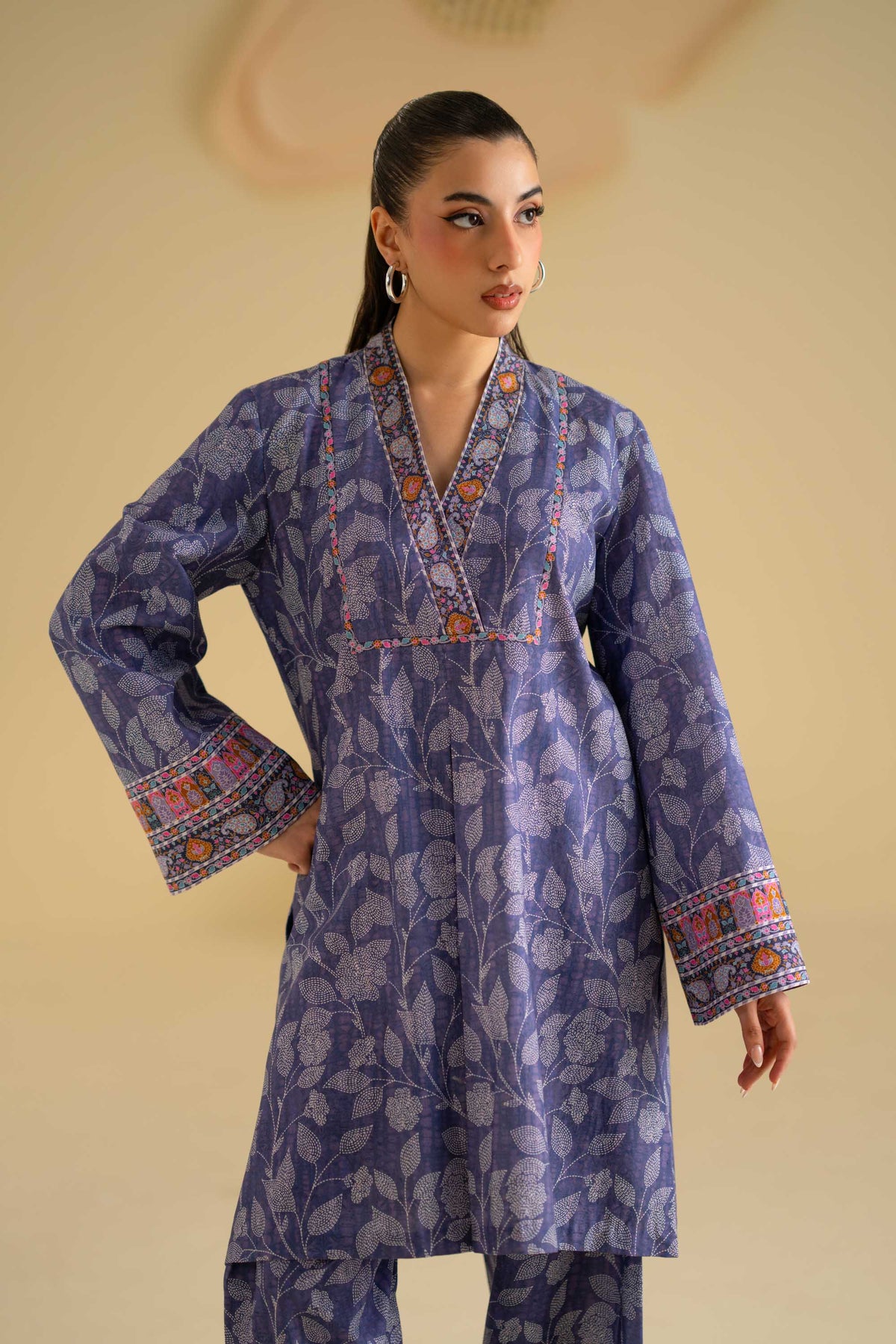 Akbar Aslam | Digital Print Lawn | Tunio