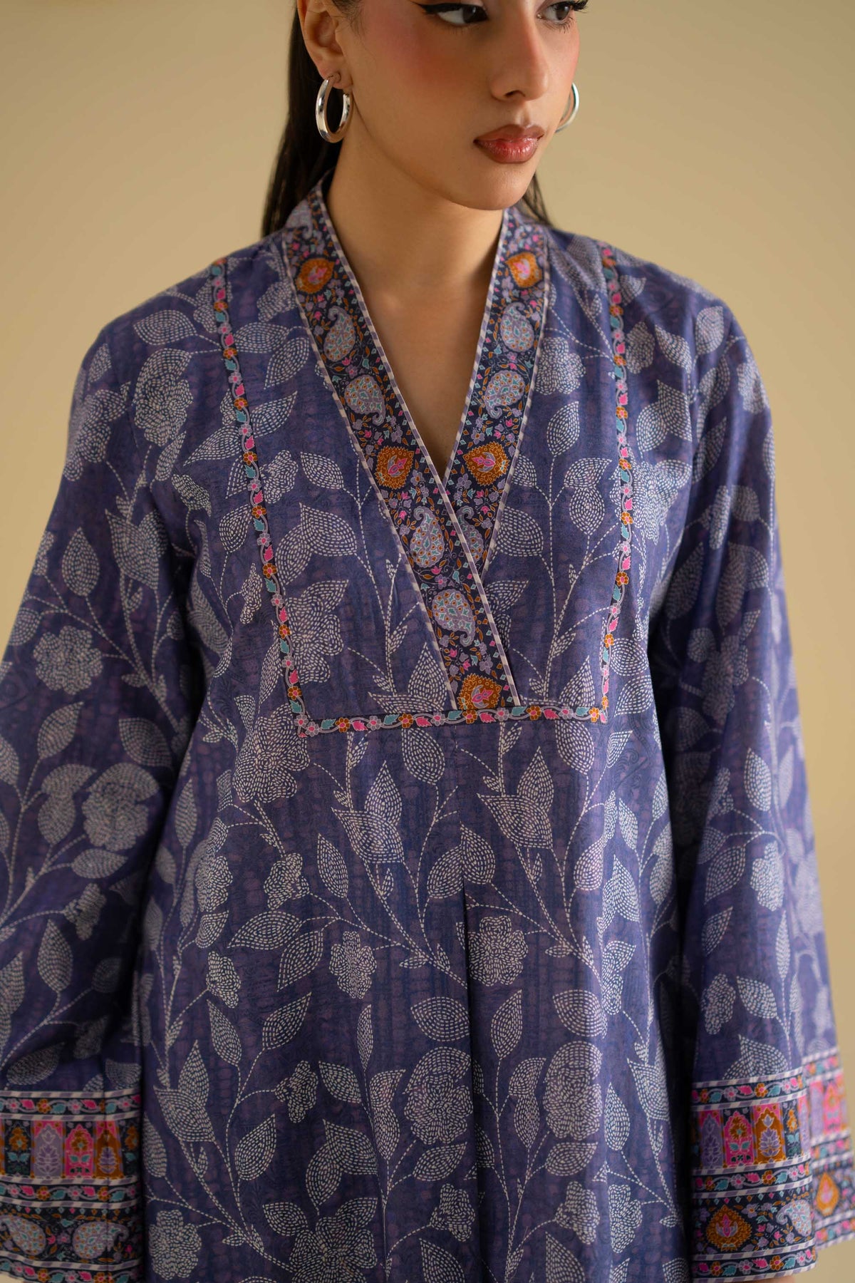 Akbar Aslam | Digital Print Lawn | Tunio