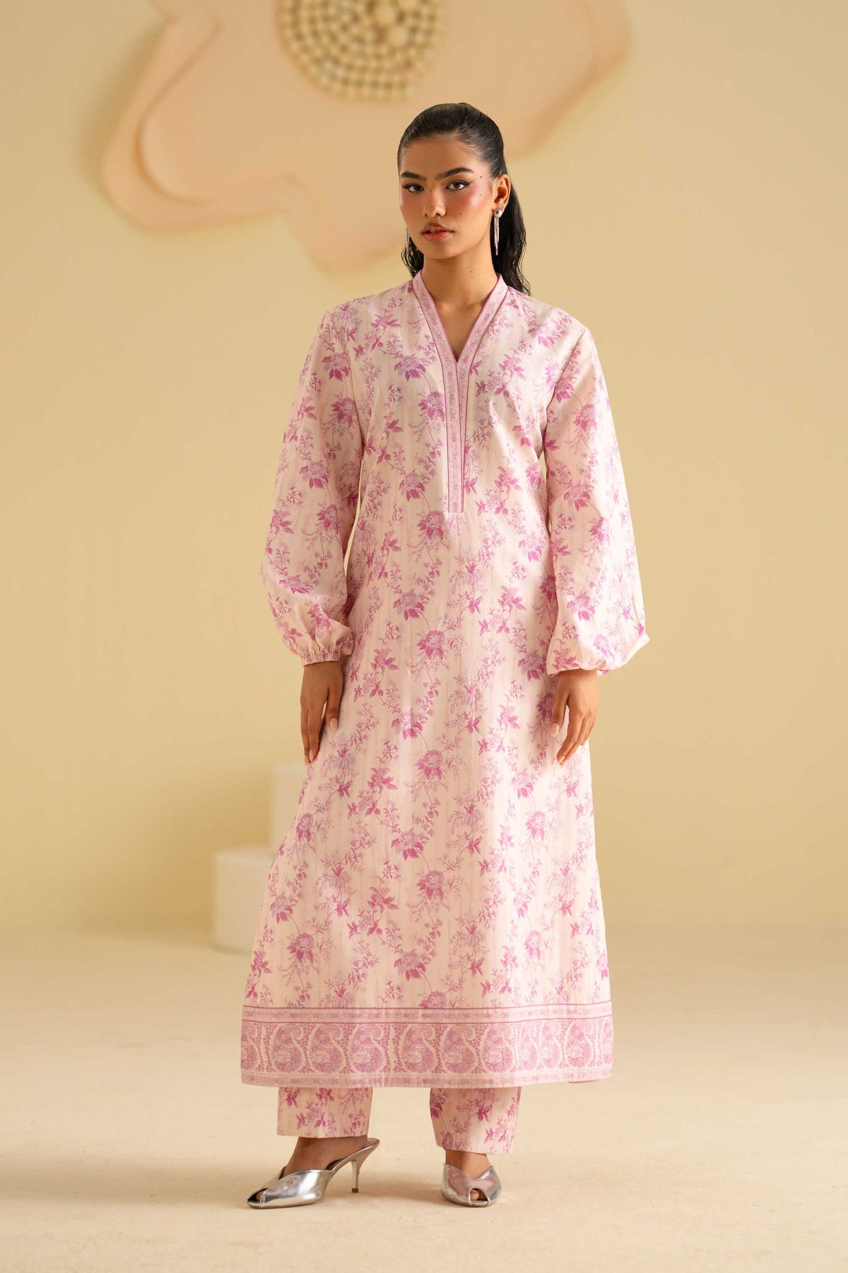 Akbar Aslam | Digital Print Lawn | Mino