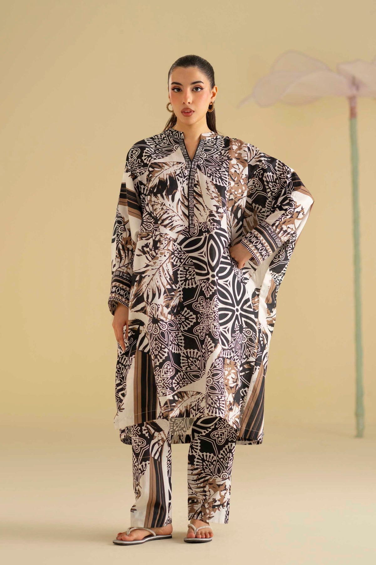 Akbar Aslam | Digital Print Lawn | Olin
