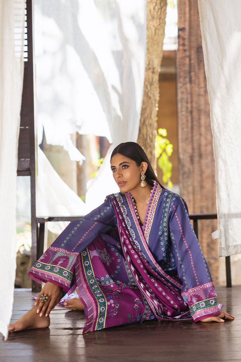 Mushq | Nirvana Silk Edit |  Indigo - House Of Anaya