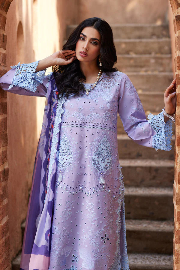 Mushq Te Amo Embroidered Lawn 3Pc Suit MSL-2402 Ciao Couture