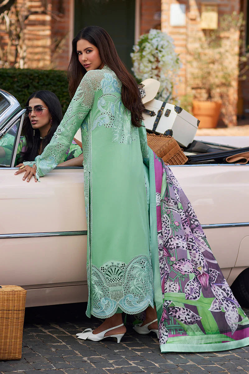 Mushq Te Amo Embroidered Lawn 3Pc Suit MSL-2403 Piazza Panache