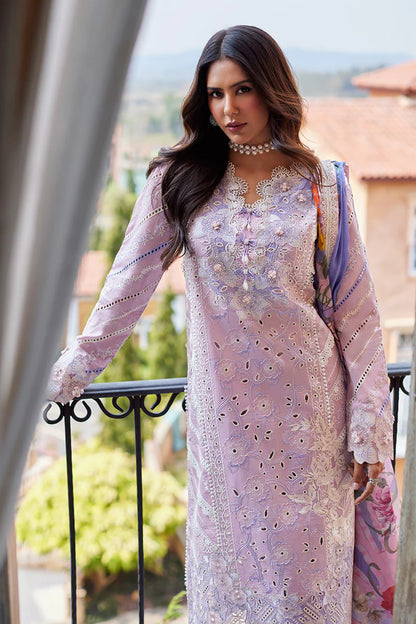 Mushq Te Amo Embroidered Lawn 3Pc Suit MSL-2404 Tuscany Temptation