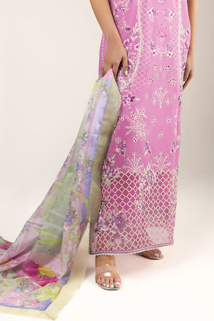 Mushq | Manaram Luxury Lawn 25 | Timeless Wave