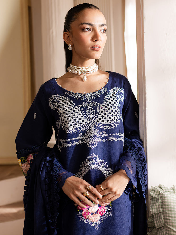 Parishay | Mira Winter | MW-03 | 3 PC Khaddar - House Of Anaya