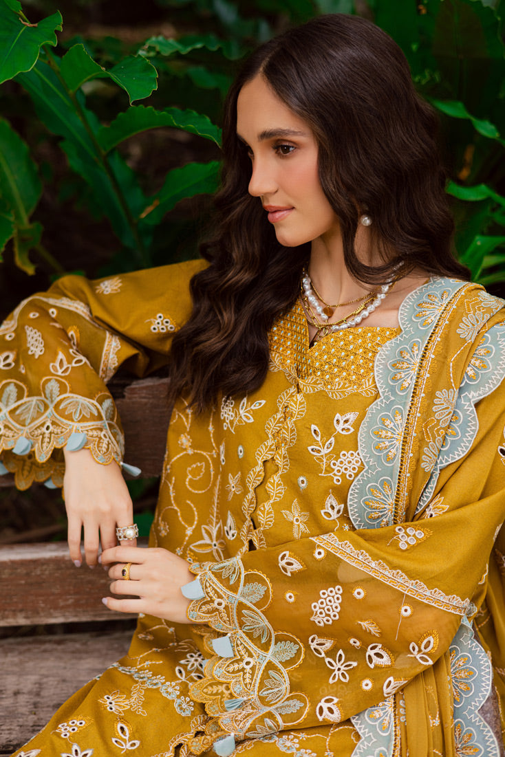 Marjjan | Bella Karandi 25 |MWK-38 A (MUSTARD)