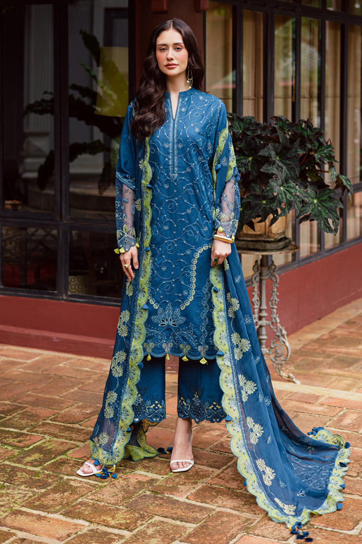 Marjjan | Bella Karandi 25 |MWK-38 B (TEAL BLUE)