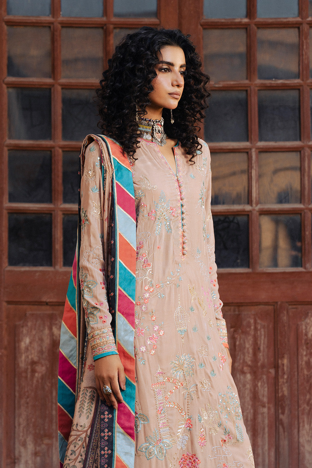 Maryum N Maria | Gulshan-e-Makhmal | LÉONTINE - MWS5894