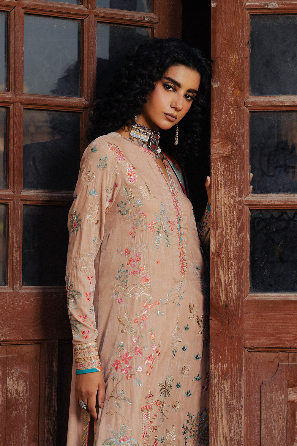 Maryum N Maria | Gulshan-e-Makhmal | LÉONTINE - MWS5894