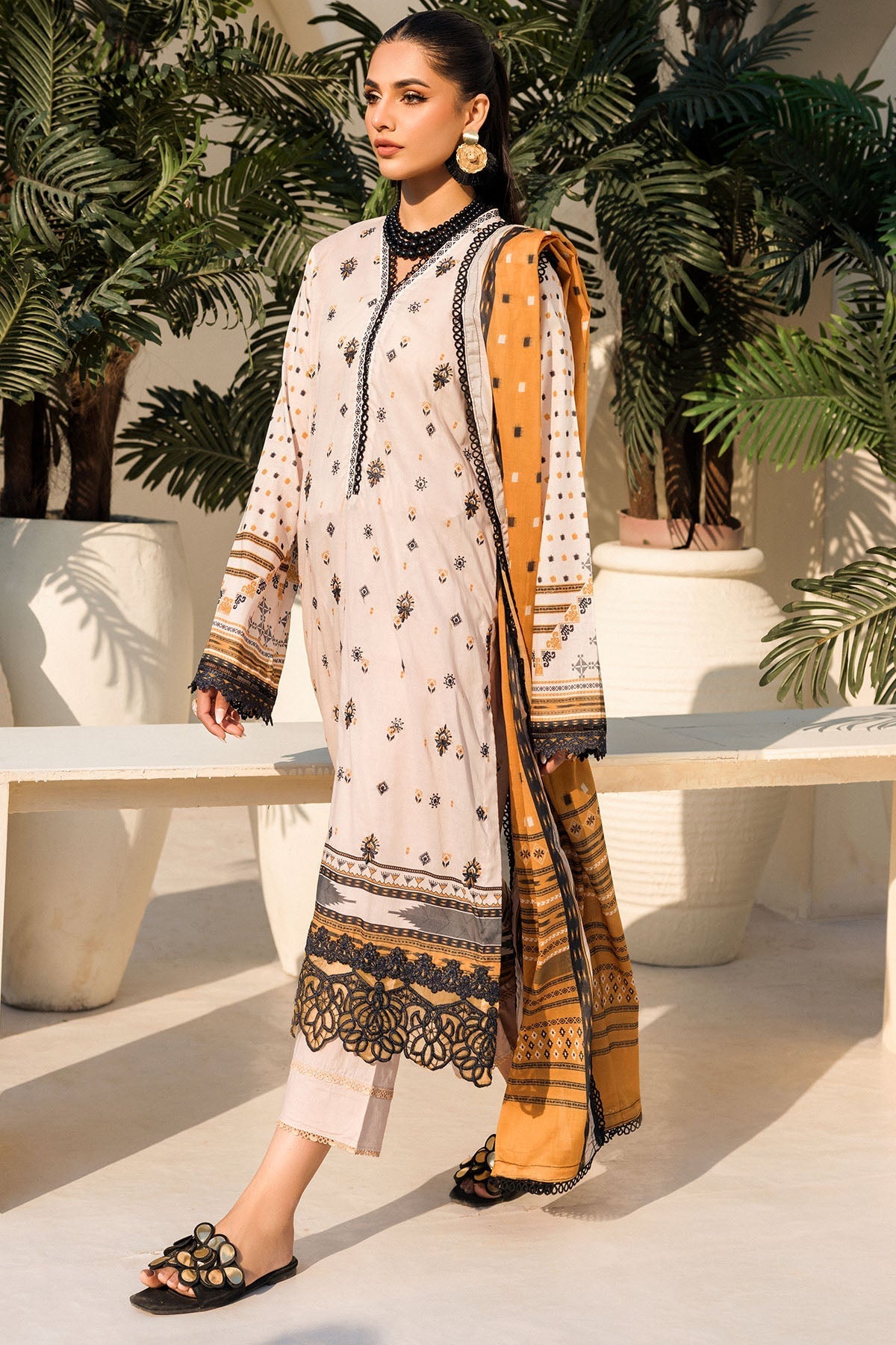 Motifz | Umang Lawn | 4632-PURVAI