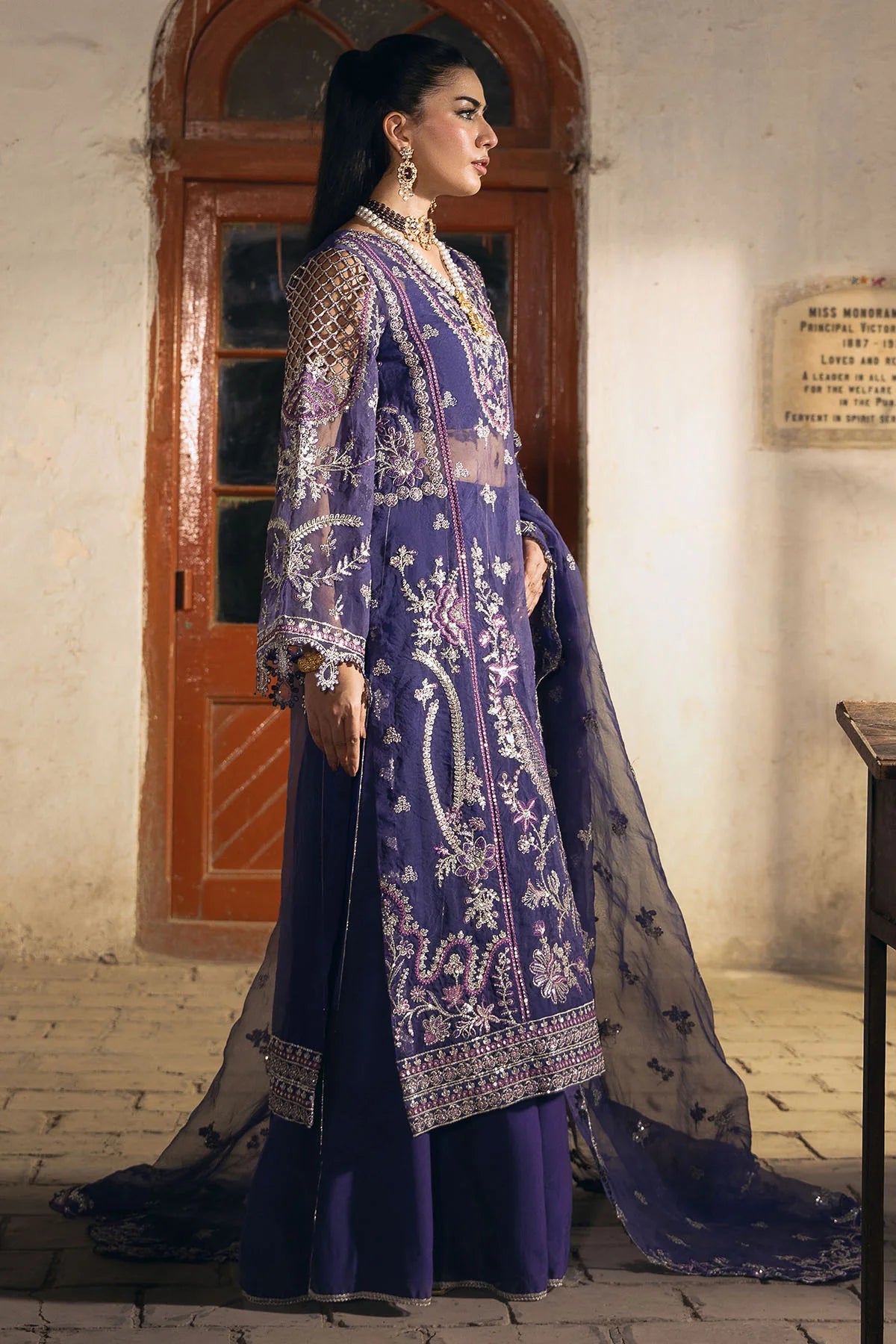 Motifz | EMBROIDERED ORGANZA | 4811-DAISHA