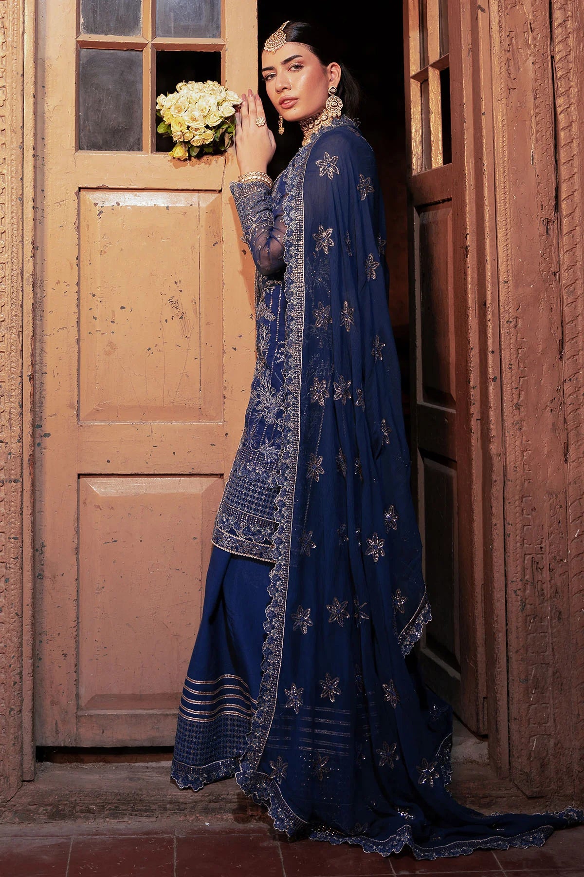 Motifz | EMBROIDERED ORGANZA | 4813-JASMIN