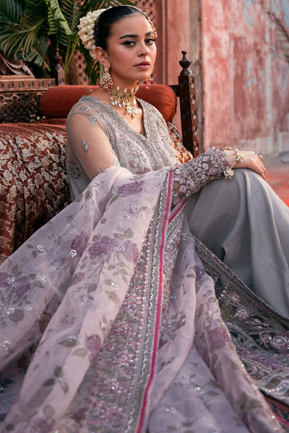 Motifz | EMBROIDERED SILK NET | 4823-QANDEEL