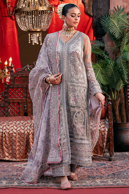 Motifz | EMBROIDERED SILK NET | 4823-QANDEEL