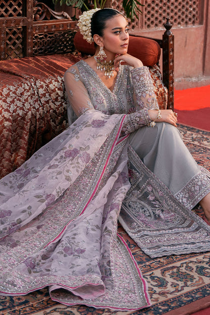 Motifz | EMBROIDERED SILK NET | 4823-QANDEEL