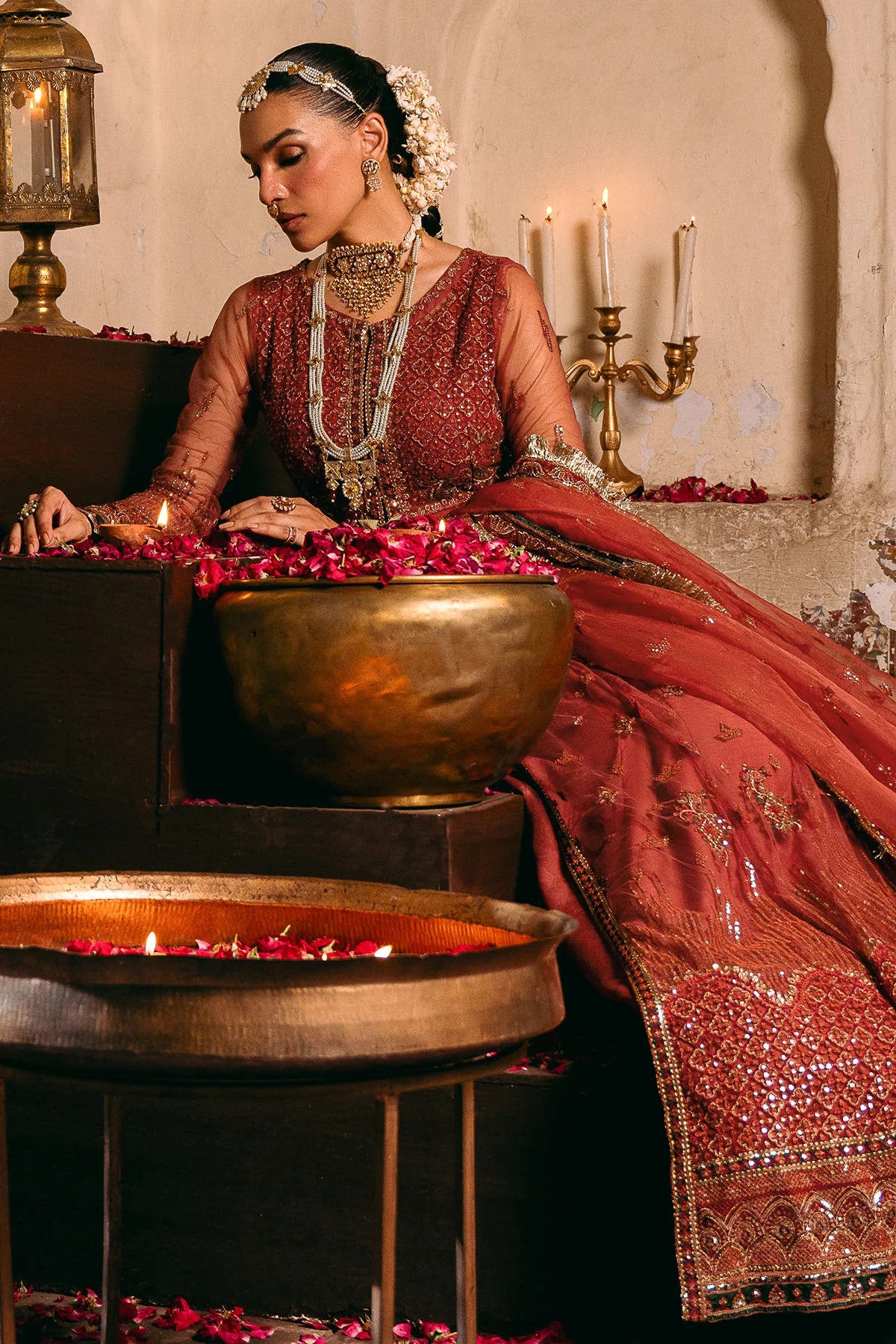 Motifz | EMBROIDERED SILK NET | 4830-RINAZ