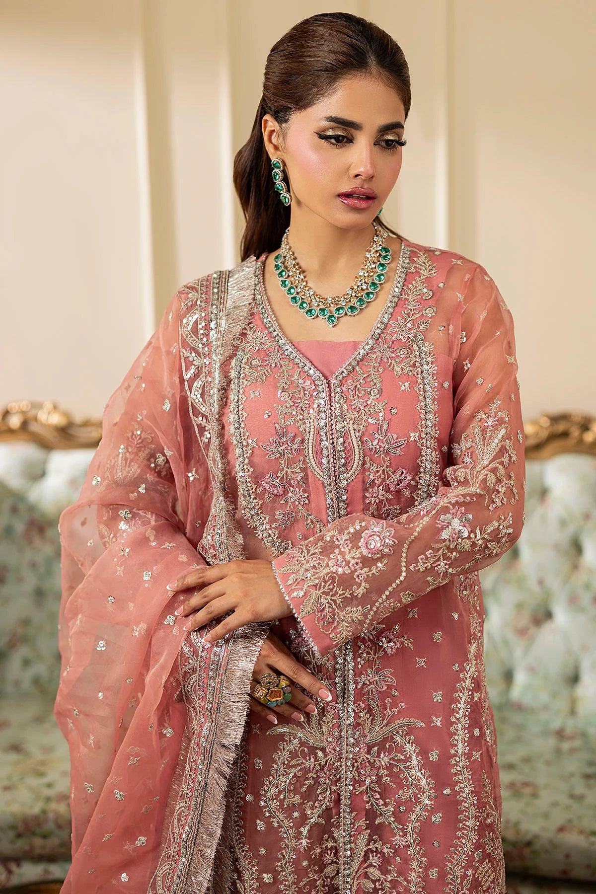 Motifz | EMBROIDERED ORGANZA | 5134-SUMMER
