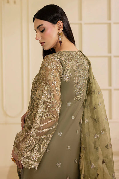 Motifz | EMBROIDERED ORGANZA | 5137-GREEN