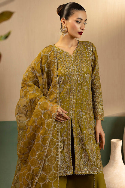 Motifz | EMBROIDERED CRINKLE CHIFFON | 5577-ROMY
