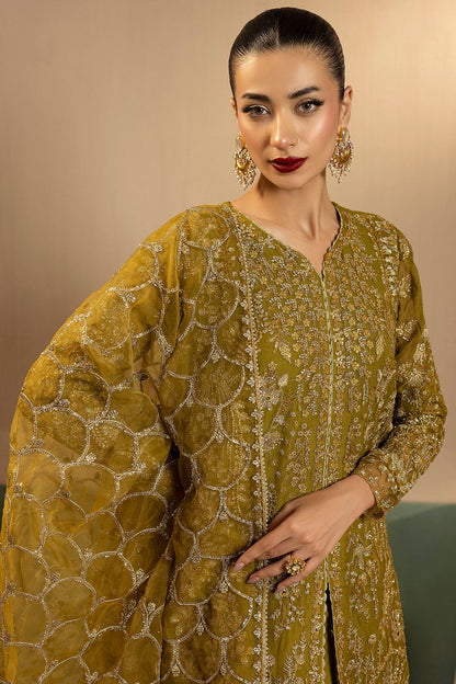 Motifz | EMBROIDERED CRINKLE CHIFFON | 5577-ROMY