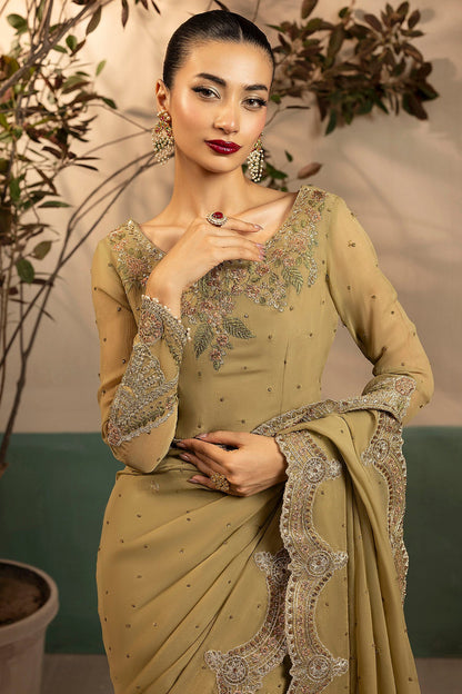 Motifz | EMBROIDERED CRINKLE CHIFFON | 5580-MISSY