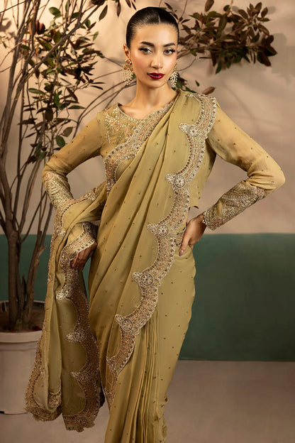 Motifz | EMBROIDERED CRINKLE CHIFFON | 5580-MISSY