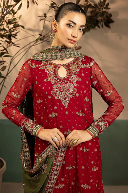Motifz | EMBROIDERED CRINKLE CHIFFON | 5582-JENNA