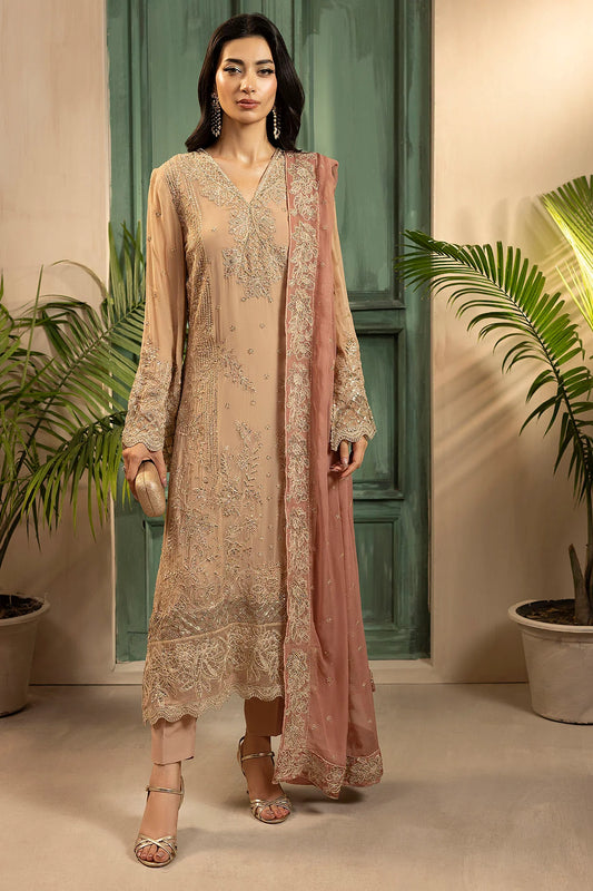 Motifz | EMBROIDERED CRINKLE CHIFFON | 5583-ELLA