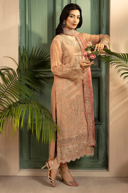 Motifz | EMBROIDERED CRINKLE CHIFFON | 5583-ELLA