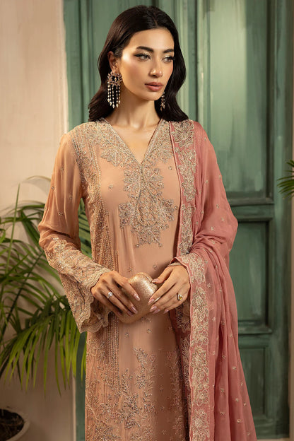 Motifz | EMBROIDERED CRINKLE CHIFFON | 5583-ELLA