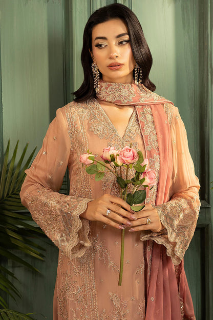 Motifz | EMBROIDERED CRINKLE CHIFFON | 5583-ELLA