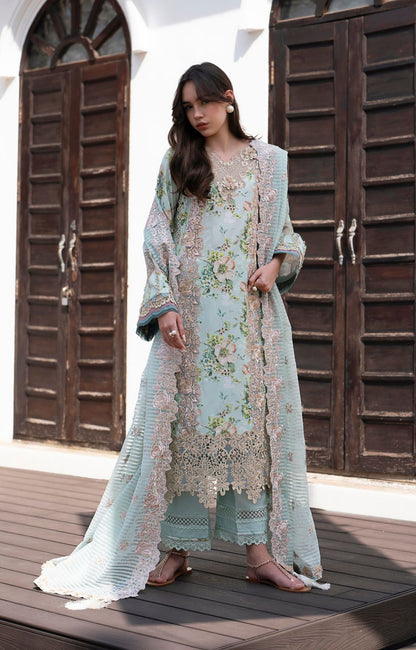 AJR Couture | Printakari Lawn 25 | Myrtle