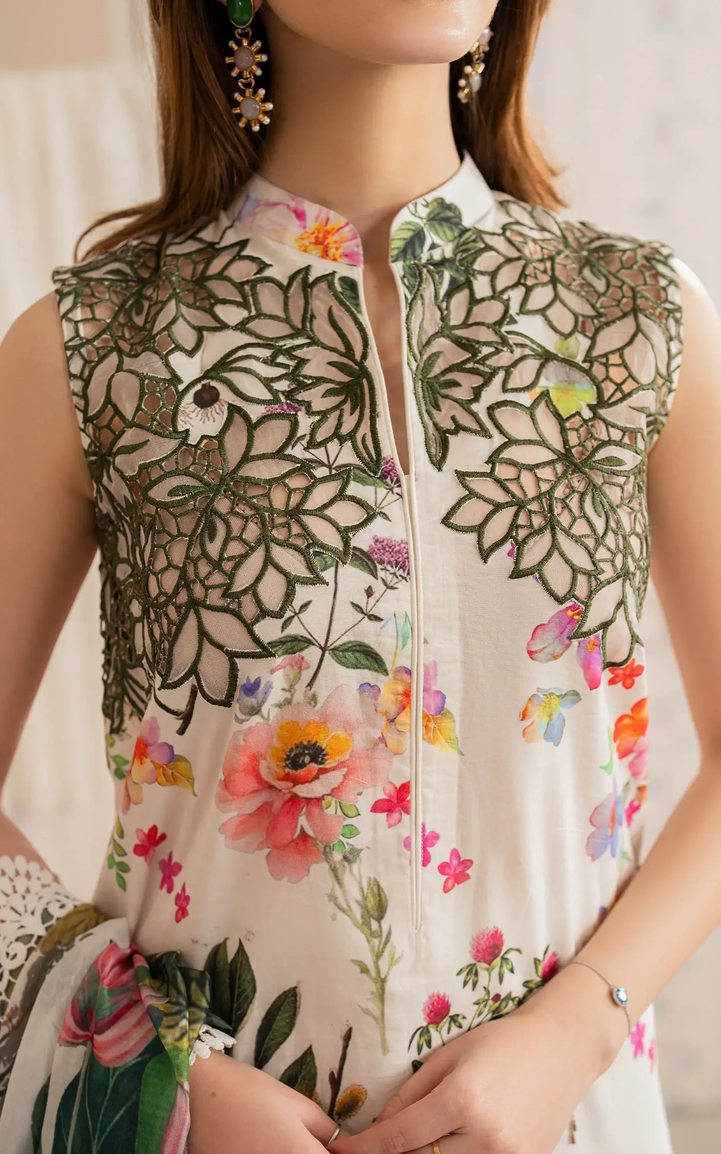 Asifa and Nabeel | Meraki Vintage 25 | Mahgul (MVL25-16) - House Of Anaya